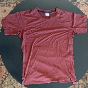 Gymshark Maroon Short Sleeve Tee